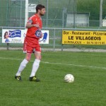Flo Nugier, capitaine ce samedi, n'a pu mener ses hommes à la victoire.
