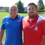 Les deux coachs avaient le sourire avant le match ! et après, devinez !