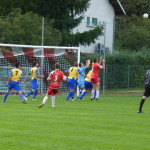 L'action qui a précédé le but de Romu.