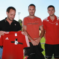 Loïc, Laurent et Corentin ont eu droit à un maillot.