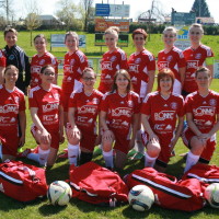 L'équipe féminine qui a joué ce dimanche