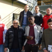 Arbitres et encadrants du club (absent Mathieu Darbon)