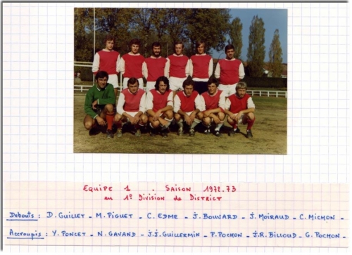 Equipe une (72-73)